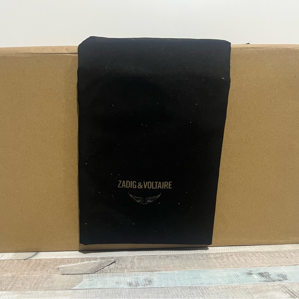 Zadig & Voltaire High Flash White Leather Platform Sneakers - Picture 8 of 8